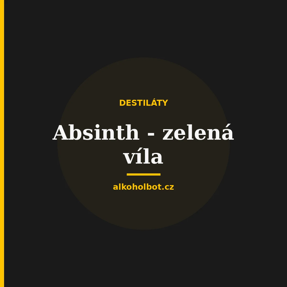 Absinth - zelená víla