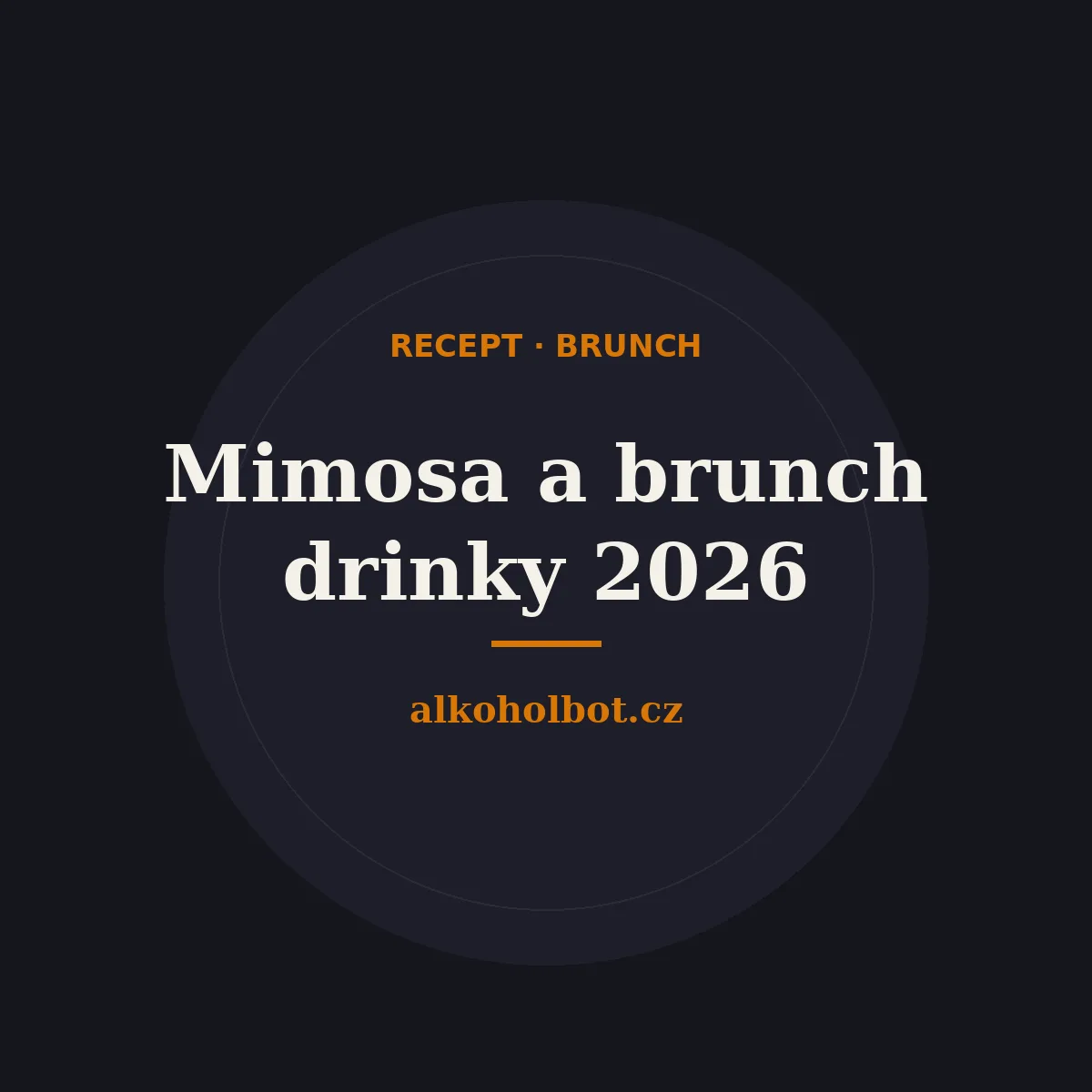 Mimosa a spol.: průvodce brunch drinky pro rok 2026