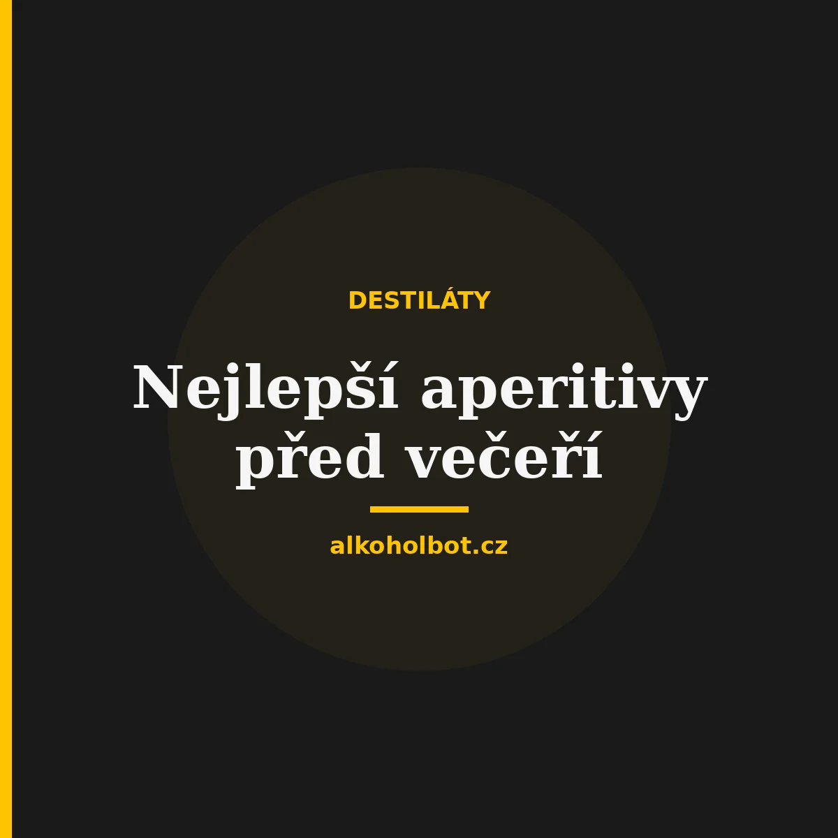 Nejlepší aperitivy před večeří