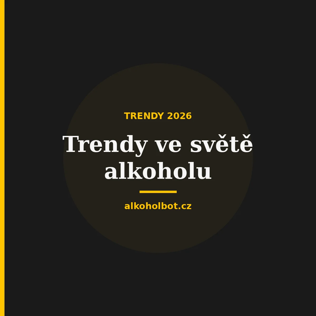 Alkoholové trendy 2025